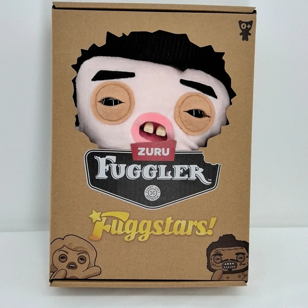 NIB ZURU Fuggler Fuggstars Greazee Plush Toy 9